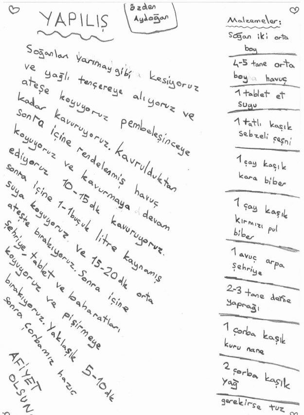 Havuç çorbası tarifi